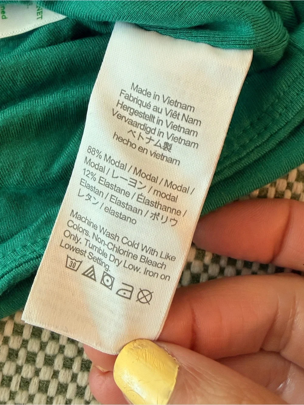 J. Crew One-Shoulder Modal Knit Top in Teal Green EUC #128